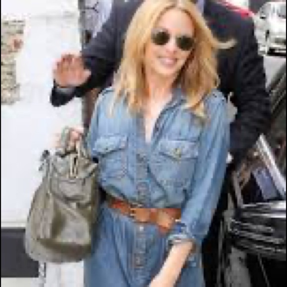 NWOT JAK&ROE denim shirt dress - SAKS 5th